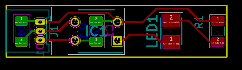 車両検知PCBアートワーク