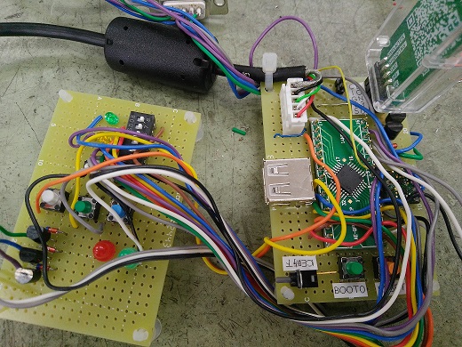 自作のテストボードでお試し中